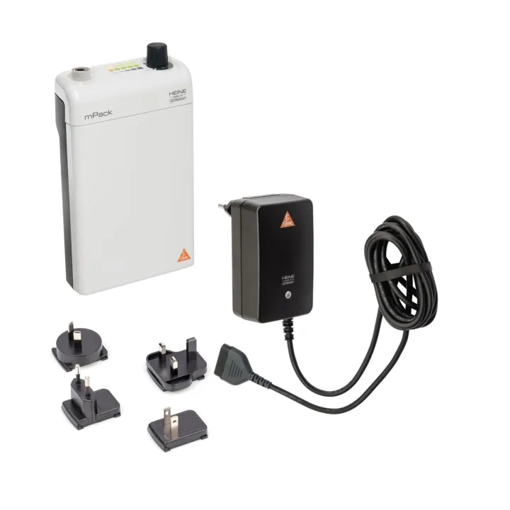 Lámpara Frontal HEINE ML4 LED Kit 5 con Lupas binoculares HEINE HRP 6x