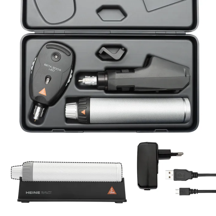 Set de diagnóstico oftálmico HEINE BETA 200S LED