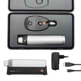 Oftalmoscopio HEINE BETA 200 LED con mango recargable