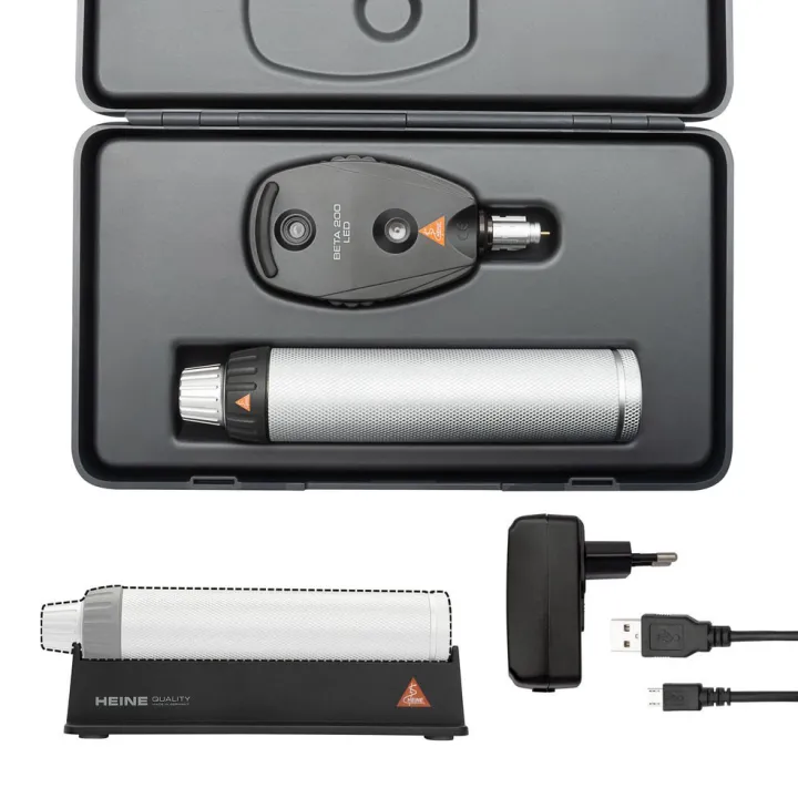 Oftalmoscopio HEINE BETA 200 LED con mango recargable