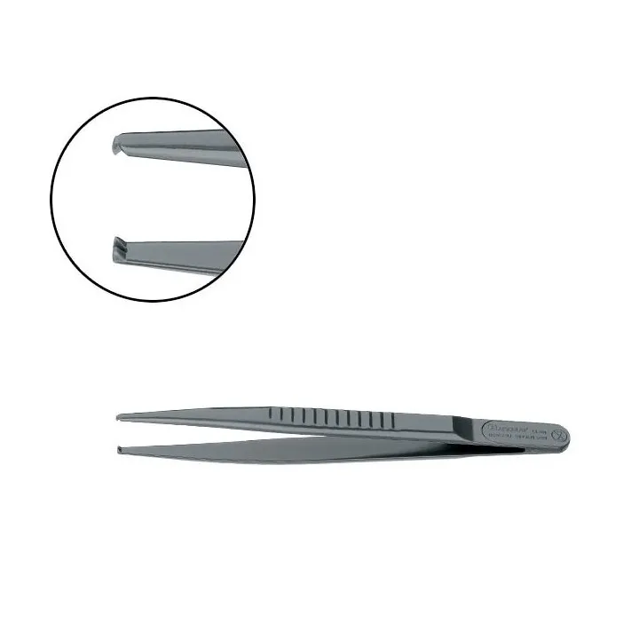 Pinzas para tejidos Aesculap SUSI, rectas, 145 mm, 1 x 2 dientes, estériles