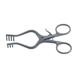 Aesculap SUSI, retractor WEITLANER (autorretenedor), 130 mm, 3 x 4 dientes