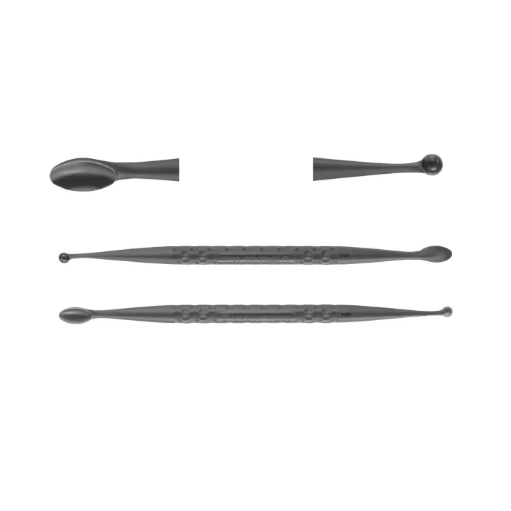 Aesculap SUSI, cureta ósea, recta, 180 mm, estéril, desechable