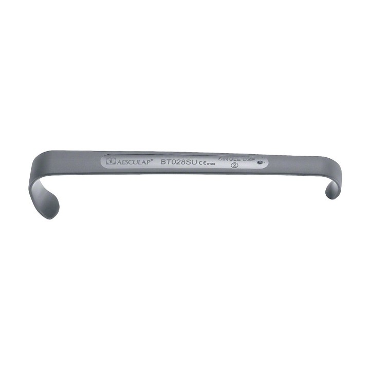 Aesculap SUSI, retractor ROUX, 170 mm, de doble extremo, estéril, de un solo uso