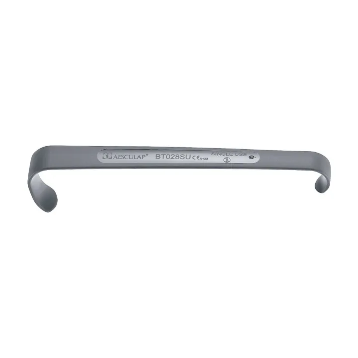 Aesculap SUSI, retractor ROUX, 170 mm, de doble extremo, estéril, de un solo uso