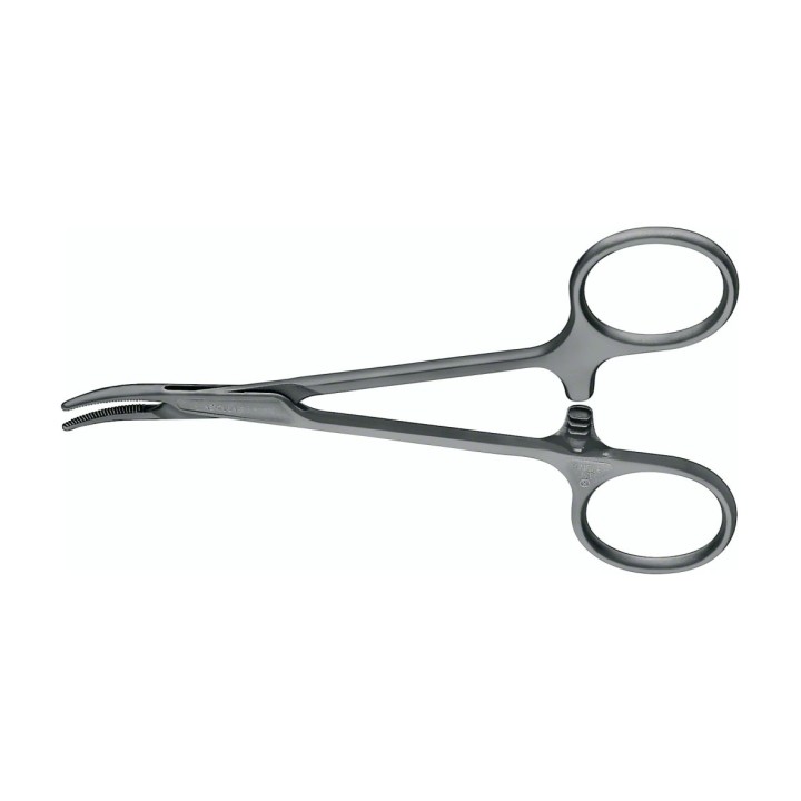 Aesculap SUSI Pinza mosquito HALSTED, curva, 125 mm