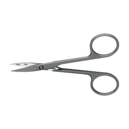 Aesculap SUSI tijeras Iris, rectas, de corte delicado, afiladas, 110 mm