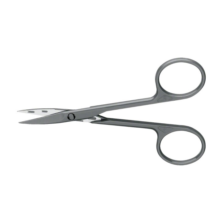 Aesculap SUSI tijeras Iris, rectas, de corte delicado, afiladas, 110 mm