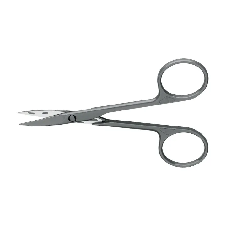 Aesculap SUSI tijeras Iris, rectas, de corte delicado, afiladas, 110 mm