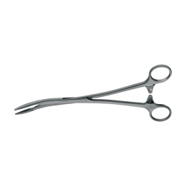 Pinzas para esponjas y apósitos Aesculap SUSI de MAIER, curvas, 265 mm, estériles