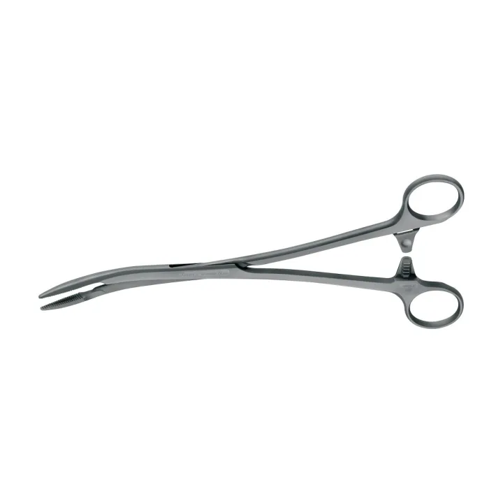 Pinzas para esponjas y apósitos Aesculap SUSI de MAIER, curvas, 265 mm, estériles