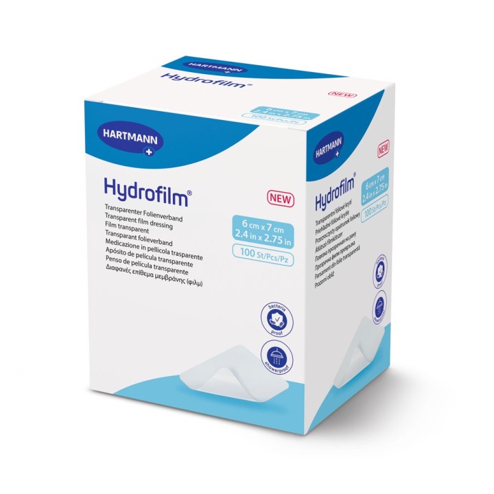 HARTMANN Hydrofilm 6 x 7 cm, 100 ud