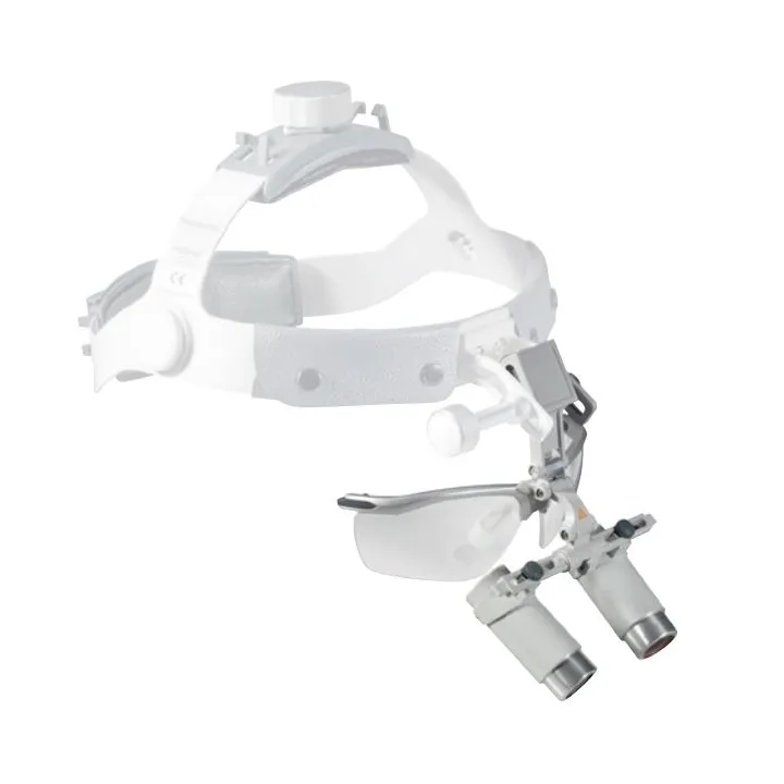 HEINE HRP Lupas binoculares con S-GUARD para cinta craneal