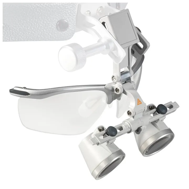Lupas binoculares HEINE HR 2.5x para cinta craneal