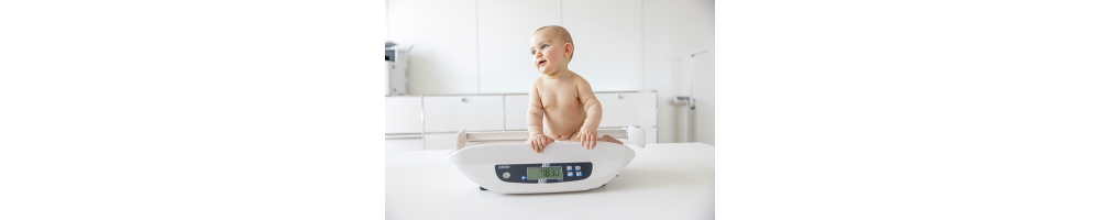 Balanzas para bebés con aprobación médica para uso profesional
