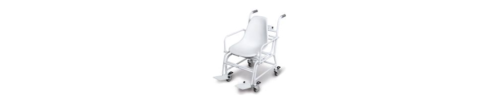 Básculas de silla para determinar el peso de pacientes inmóviles